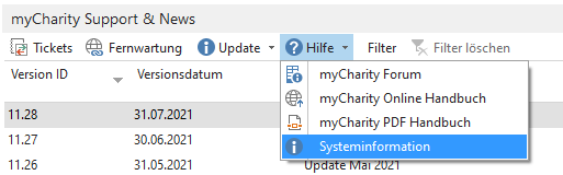 Systeminformation